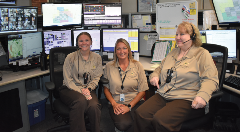 24/7 Brown County dispatchers are ready to take the call